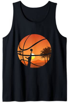 Basketball Trikot Vintage Basketballer / Basketballspieler Tank Top