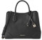 NINE WEST Brooklyn Jet Set Umhängetasche, Schwarz, Schwarz