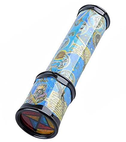 ZEALMAX Bildungs Kaleidoskop Nostalgisches Geschenk Spielzeug für Kinder Erwachsene, Alte Welt