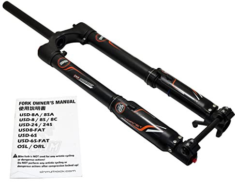 DNM USD-6S DH MTB Forcella Lnverted 1-1/8 Asse 15mm Corsa 160mm 27.5 29, ST1690-Y