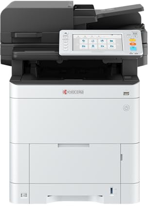 Kyocera Ecosys MA4000cifx/Plus 4-in-1 Farblaserdrucker Multifunktionsgerät | Drucker Scanner Kopierer, Faxgerät, Multifunktionsdrucker mit Touchpanel. Mobile Print. Inkl. 3 Jahre Full Service Vor-Ort