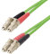 StarTech.com 25m LC zu LC(UPC) OM5 Multimode Glasfaserkabel, 50/125µm Duplex LOMMF Zipcord, 40G/100G, Biegeunempfindlich, Kleine Einfügedämpfung, LSZH LWL Verlegekabel/Patchkabel (LCLCL-25M-OM5-FIBER)