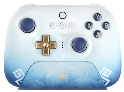 8Bitdo Ultimate 2.4G Wireless Controller for PC, Android, Steam Deck, and Apple - Chongyun Edition (Officially Licensed by Genshin Impact)