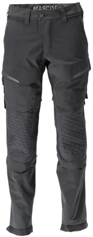 MASCOT Hose mit Knietaschen Schwarz Customized - 22279-605-09 - Größe 82C50