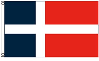 Stormflag Deutschland Saarland 1947-1956 Flagges (90cmx150cm) Germany Saar Area Flagge Polyester Pongee 90g mit Ösen mit Doppelnadel genäht.