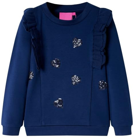 vidaXL Kinder-Sweatshirt Marineblau 128