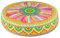 Bine Brändle - Bunte Sitzkissen - Rund 38 x 6 cm - Riesige Auswahl - Mandalas - Blüten - Seerosen - Regenbogen - Kissen für Wohnräume und Garten - Kinder Bodenkissen