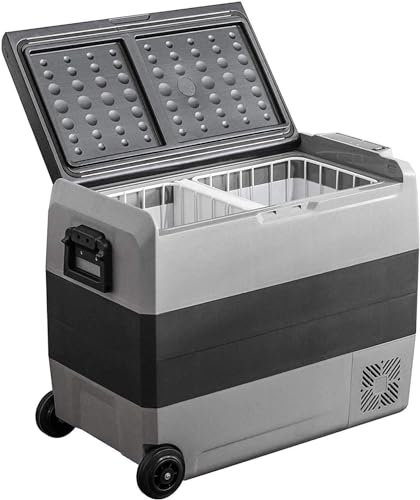 Petit réfrigérateur Mini réfrigérateur 36L 50L 60L Réfrigérateur de voiture portable Réfrigérateur de camping en plein air Réfrigérateur domestique Réfrigérateur à refroidissement rapide ( Size : 50l