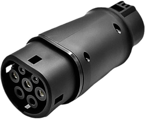 BOROCO EV Ladeadapter, EV Adapter Ladekabel Typ 2 auf Typ 1 32A Passend für Europäische Standardautos