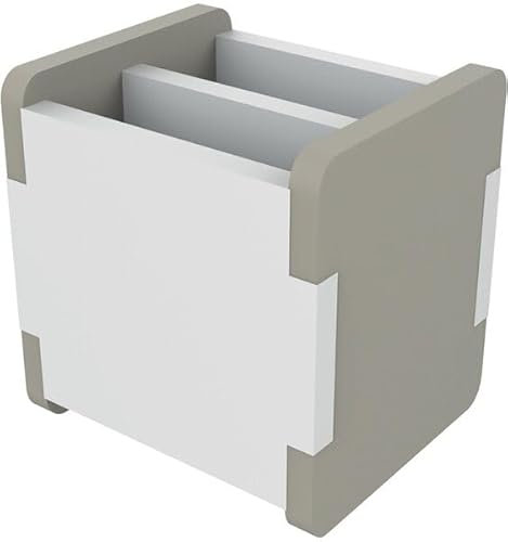 Unilux KUBE Stifthalter, PET, wolle-leinen