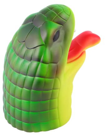 KONTONTY Gummi-schlangen-handpuppe Aus Hochwertigem Gummi Für Junge Mädchen Und Erwachsene Realistische Tierfigur Für Rollenspiele Und Bildungszwecke Für Partys Und Geschichtenerzählen