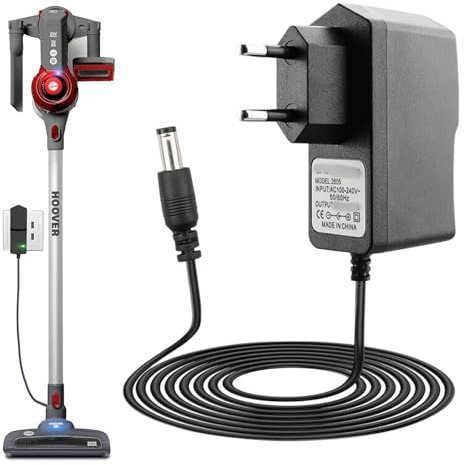 DONOONIS Chargeur Aspirateur, 26V 500mA Compatible Hoover H-Free 100 200 500 700 800