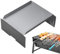 Grill Wärme Schalldeliktor -Diffusor Ersatz, Grill Wärme Tafel Diffusor Schwere Duty, Metallgrillkocher Schalldiffuser, BBQ -Zubehör sogar Lebensmittelwärmelösung für Restaurant, Picknick