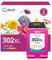 Cyloral 302XL Druckerpatronen für Envy 4511 4512 4520 4525 4528 Deskjet 1110 2133 3630 3636 3639 Officejet 3830 3833 4650 4655 5220 5255 für HP 302 XL(1 Farbe)