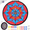 29 Spider Reversible Dartscheibe für Kinder, Outdoor Spiele für Kinder Outdoor Spielzeug ab 3 4 5 6 7 8 9 10 Jahre Junge Mädchen Wurfspiel Geschenk Mädchen Junge 3-10 Jahre Gartenspielzeug Kinder
