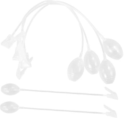 BESPORTBLE Bewegliche Ohren Zubehör, 6 Stücke Bewegliche Hasenohren Hut Zubehör Mütze Mit Beweglichen Hasenohren Ersatzteile Für Urlaub, Weihnachten, Karneval, Party Und Kreative Bastelprojekte