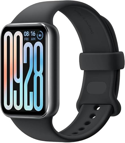 Xiaomi Smart Band 9 Pro Braccialetto di attività, display AMOLED 1.74, 150+ modalità sportive, resistenza all'acqua di 5 ATM, fino a 21 giorni di autonomia, colore nero