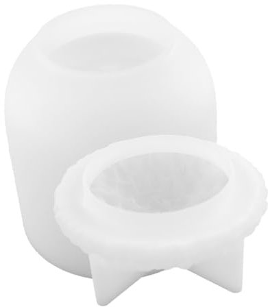 Tofficu Silicona para Manualidades Jarrón Almacenamiento Flexibles y Reutilizables para Proyectos Diy