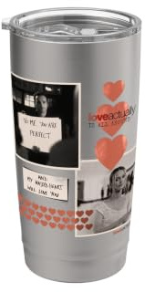 Love Actually to Me You are Perfect Stainless Steel Insulated Tumbler
