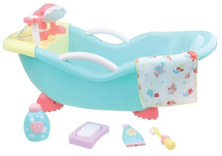 JC TOYS - for Keeps 25520 Flower Accessoires pour poupées de bébé, Couleur Bleue