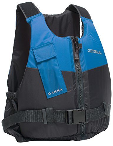 GUL Junior Gamma 50N Kayak Dinghy PFD Giubbotto salvagente per Sport nautici Grigio Blu - Perfetto per la Maggior Parte degli Sport Acquatici - Leggero