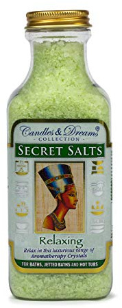 Candles And Dreams Hot tub spa/Bath Aromatherapy scents Crystals (Relaxing) Vegan (500g)