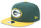 New Era Green Bay Packers NFL Two Tone Grün Gelb Verstellbare 9Fifty Original Fit Snapback Cap - One-Size