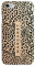 Personalised Compatible with iPhone 7 Plus & 8 Plus Tirita Hard Case Cover PRINTED GLITTER, NOT REAL GLITTER Animal Print Gold Leopard Snake Skin Custom Initials Name Bling