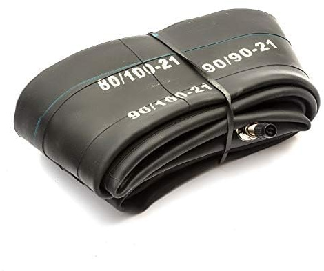 Replacement Heavy Duty Motorcycle Innertube 90/90-21 Straight Schrader Car Valve 21'' Inner Tube