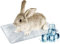 LeapBeast Kühlmatte für Haustiere, Kühlplatte aus Aluminiumlegierung, Sommer-Eisbett zum Kühlen von Haustieren für Meerschweinchen, Hamster, Kaninchen usw (L-30 * 20CM/1Pcs)