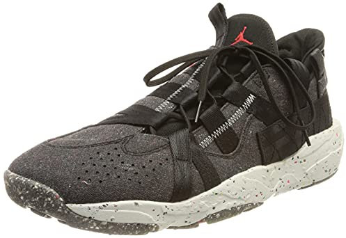 Nike Herren Jordan Crater Basketballschuh, Black Univ Red Photon Dust Anthracite, 44 EU