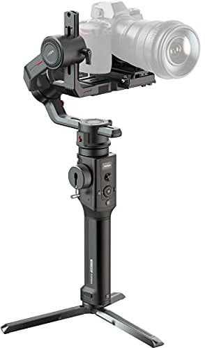 Moza Air 2s Gimbal Stabilizer 3-Axis For Digital SLR Cameras, With Larger and Heavier Lenses, Analog Action Control Spark Power System 3.0 Suitable For All-Round Shooting in All Scenes (Air 2s)