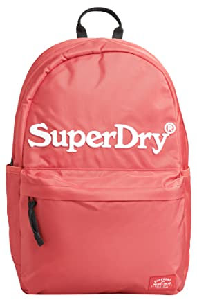 Superdry Sac à dos Montana vintage pour femme, rouge, taille unique