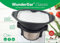 Wundermix - WunderGar® Dampfgarpapier (24 St.) für Monsieur Cuisine Smart, Connect & Trend & Edition Plus • 24 Backpapier mit extra hohem Rand • Classic (weiß)