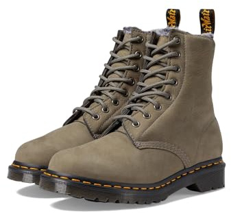 Dr. Martens Women's Serena 1460 Lace-Up Boots, gray, 5 UK