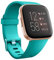 honecumi Correa Compatible con Fitbit Versa 2/ Fitbit Versa Mujeres Hombres Pulsera, Versa 2 Suaves Silicona Pulsera Clásico Ajustable Deportiva Pulsera Accesorios Vistoso Pulsera- Pequeño, Cian