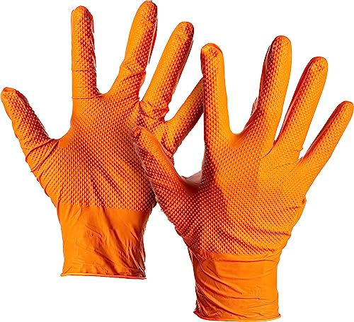Ulith Nitril-Einweghandschuhe M orange