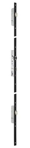 TUBConcept 3-Punkt-Schloss TF3 mit Hebebühne, 39 mm, Achse 24, U24 x 6 mm, Edelstahl, 1/2 Tour, Papagei, 6570.39.C