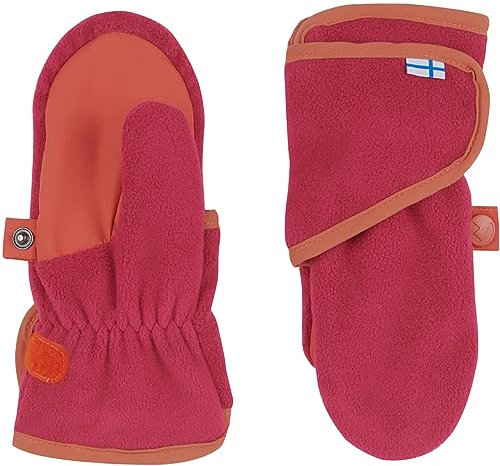 Finkid Kinder Lapanen Light Handschuhe, Raspberry-Fox, XS