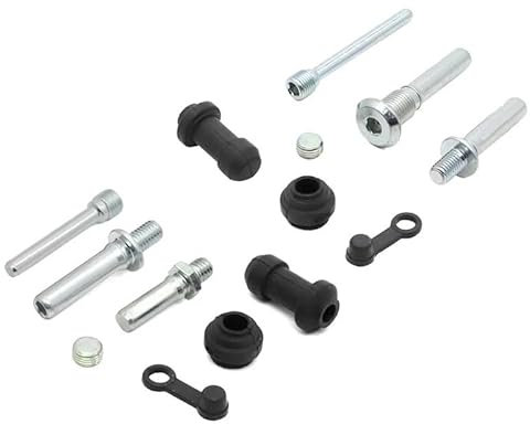 JCAKES Vorne Hinten Bremssattel Reparatur Kit for Nissin Sattel Führungsstift for Suzuki for Kawasaki for Honda for Yamaha YZ 125 250 400 WR 250 450 426 (Color : Front and Rear)