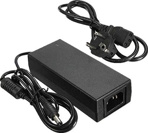 Cargador ESP Ladegerät Netzteil Adapter 12V Kompatibel mit Ersatz für TV Fernseher Grundig GU22WDVD3 22 HD LCD TV/DVD Ersetzt Ladekabel Netzadapter Netzkabel Replacement