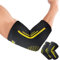 Bracoo Ellenbogenbandage 2 Stück, Ellenbogen Bandage herren damen, Tennisarm Bandage rechts links, Armbandage für Tennis, Golf, Sport, Golferarm, Sehnenentzündung, Schmerzlinderung, EE92, Schwarz, XL