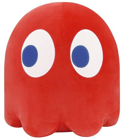 Banpresto Blinky Pac-Man Plüschtier, Super Big Plush, 31 cm, Mehrfarbig, BP89407P