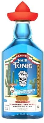 BANDIDO Lotion Capillaire Antipelliculaire 250 ml – Lotion Capillaire Homme – Lotion Tonique Cheveux – Anti Pelliculaire – Cuir Chevelu Irrité Démangeaisons – Soin Apaisant pour Cuir Chevelu Sensible