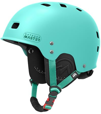 OutdoorMaster Kayak & Water Helmet with Ear Pads, 12 Vents & Dial Fit Adjustment, Perfect for Kayaking & Boating