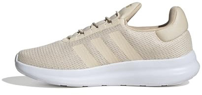 adidas Lite Racer 4.0 Shoes, Zapatos Mujer, Wonder White/Wonder White/Crystal Sand, 38 EU