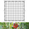 OFFCUP Elastic Trellis Net, 120 * 120cm Garden Netting Mesh with 6 Hooks, Grow Tent Net Ccucumber Trellis Pea Netting for Gardening Indoor Outdoor Plant