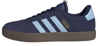 adidas Herren Vl Court 3.0 Shoes, Dark Blue/Clear Sky/Gold Met., 46 EU