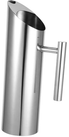 Abaodam Stilvoller Und Funktionaler Saftkrug Aus Edelstahl 1 5 L Wasserkocher Mit Großem Fassungsvermögen