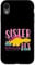 Sister Saurus Rex Funny Dinosaur Kids Girls Case for iPhone XR